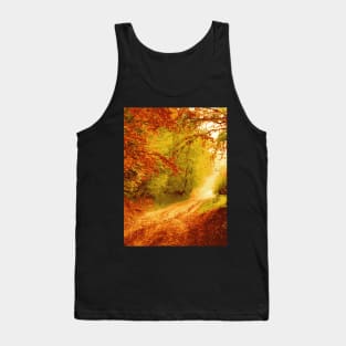 Dry Leaves Forest - Landscape Tank Top